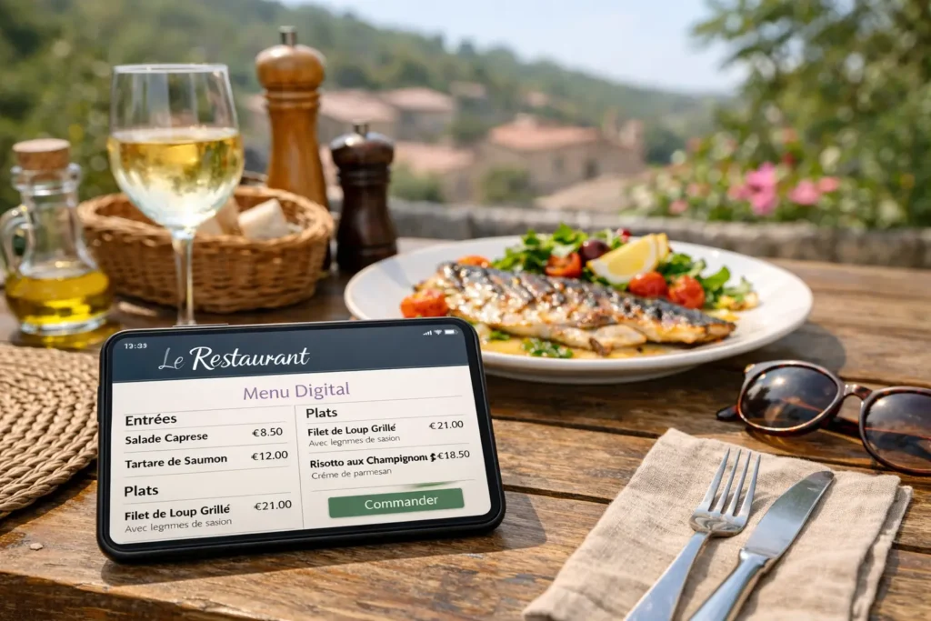 Webmaster restaurant Var - Création de menu interactif et SEO pour restaurateurs à Hyères